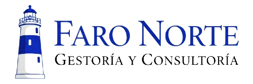 logotipo gestoria faro norte